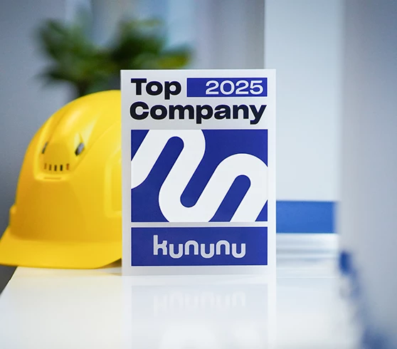 AKZENTE Personal ausgezeichnet mit dem Top Company Award 2025 von kununu